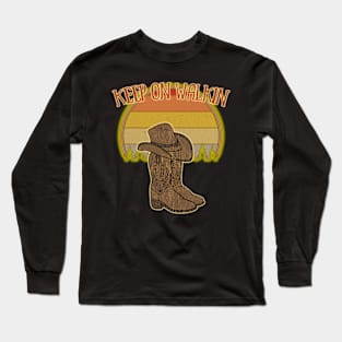 KEEP ON WALKIN! Long Sleeve T-Shirt